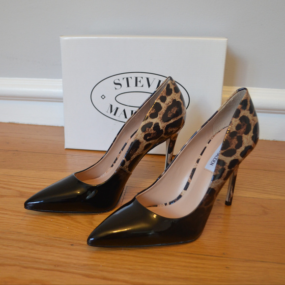 STEVE MADDEN Leopard Print Pumps - Picture 2 of 8